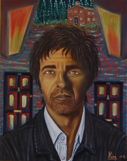 Oil Painting > Housing Benefit ( Noel Gallagher )